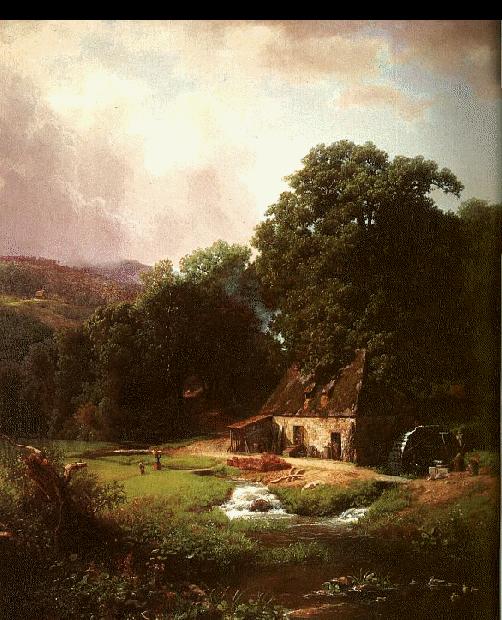 Albert Bierstadt The Old Mill